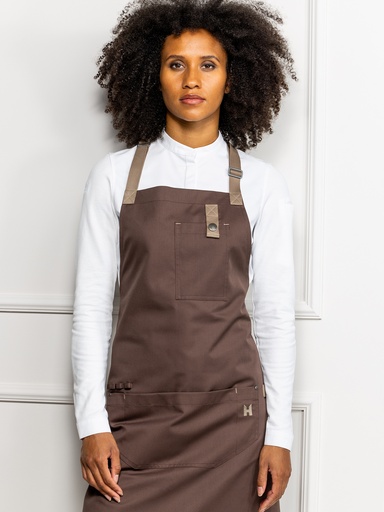 Bib Apron Seattle Pure Choco