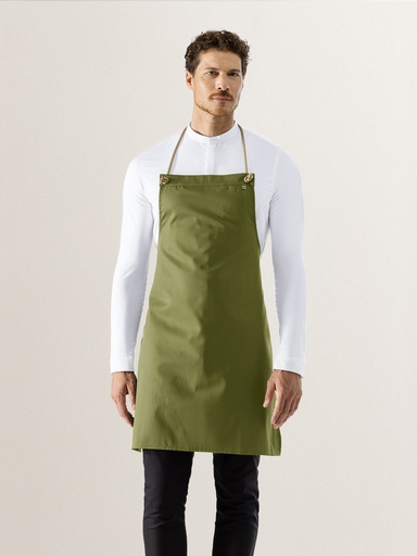 Bib Apron Spanish One Olive Green