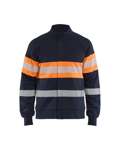 3462 Multinorm sweatshirt met rits inherent
