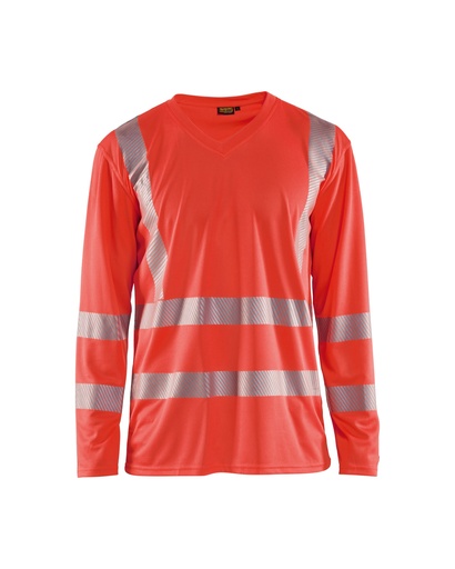 3385 UV-T-shirt lange mouwen High Vis