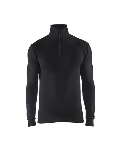 4891 Onderhemd met halve rits WARM
