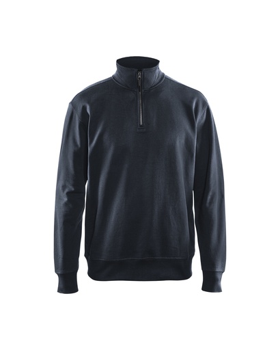 3369 Sweatshirt met halve rits