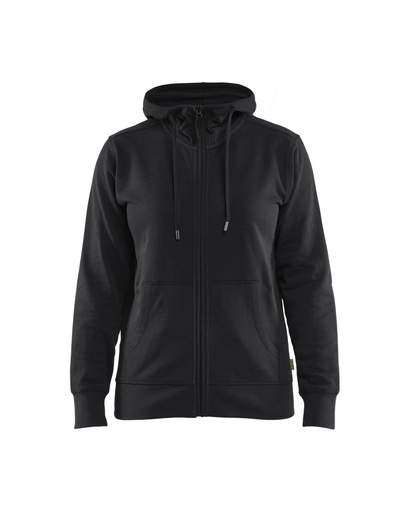 3395 Dames hooded sweatshirt met rits