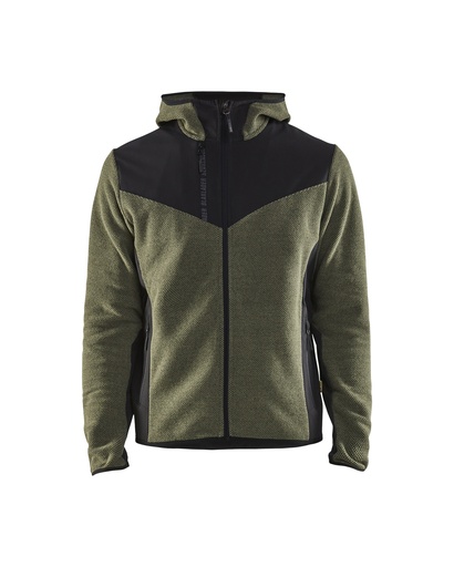 5940 Gebreid jack met softshell
