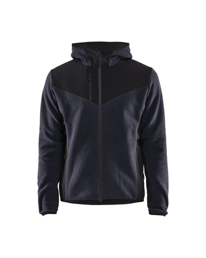 5940 Gebreid jack met softshell