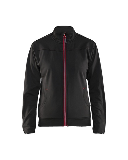 3394 Dames service sweatshirt met rits