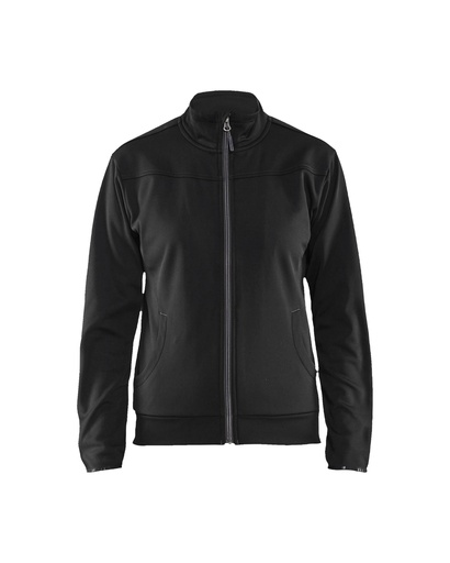 3394 Dames service sweatshirt met rits