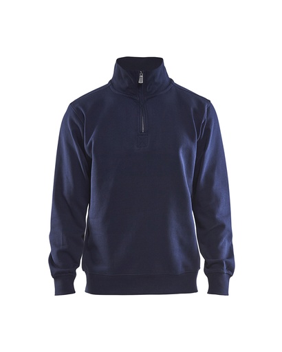 3365 Sweatshirt Jersey met halve rits