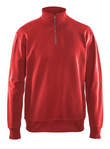 3369 Sweatshirt met halve rits
