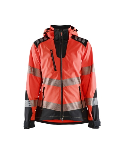 4791 Dames Softshell jack High Vis