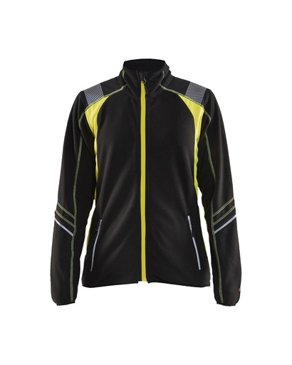 4973 Dames microfleecevest Visible