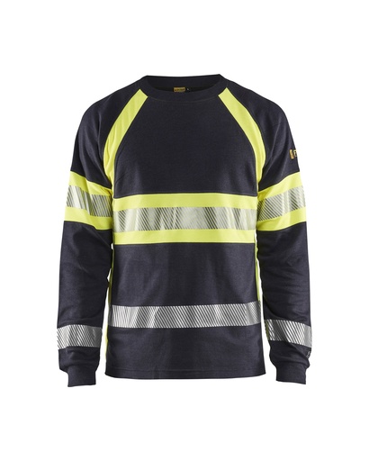 3484 Vlamvertragend T-shirt lange mouwen