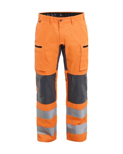 1585 High Vis werkbroek met stretch