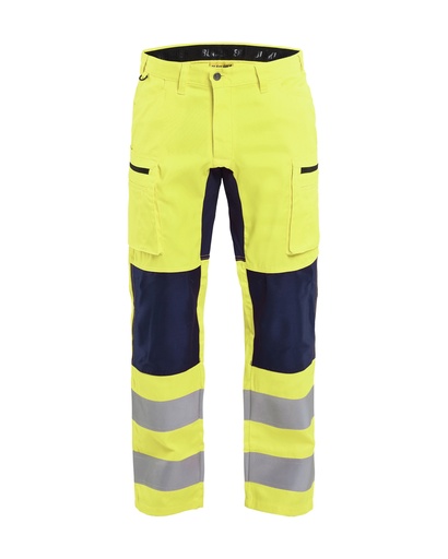 1585 High Vis werkbroek met stretch