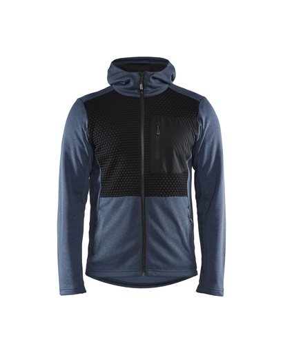 3540 Hooded sweatshirt met rits