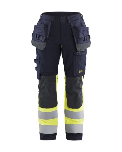7185 Dames Multinorm werkbroek stretch Inherent met gereedschapszakken
