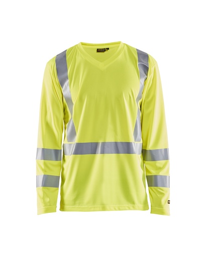 3383 UV-T-shirt lange mouwen High Vis