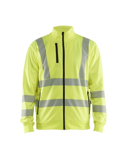 3563 Sweatshirt met rits High Vis