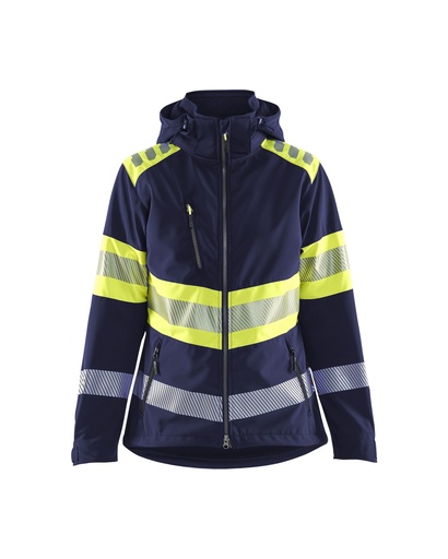 4404 Dames Softshell Jack High Vis