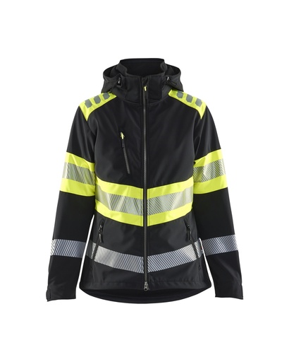 4404 Dames Softshell Jack High Vis