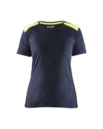 3479 Dames T-shirt bi-colour