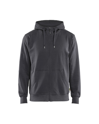 3366 Hooded Sweatshirt met rits katoen