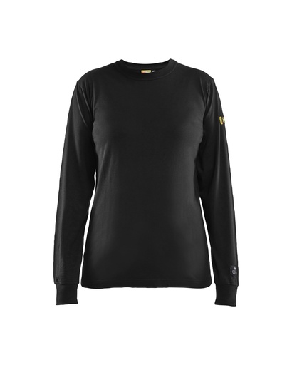 3467 Dames Vlamvertragend t-shirt lange mouwen