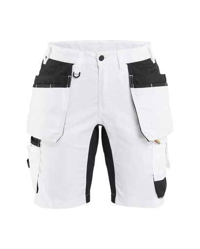 7233 Dames schildersshort met stretch en gereedschapszakken