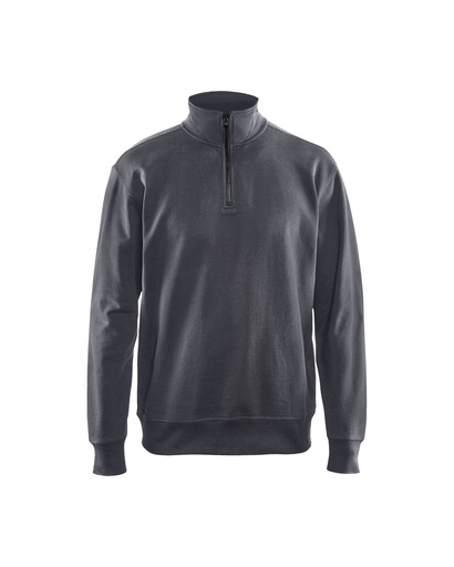 3369 Sweatshirt met halve rits