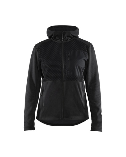 3542 Dames Hooded sweatshirt met rits
