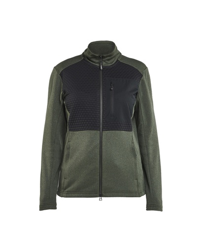 3549 Dames sweatshirt met rits