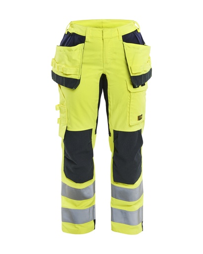 7145 Dames Multinorm werkbroek met stretch en gereedschapszakken inherent
