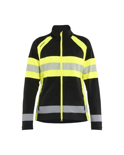 4718 Dames Microfleecevest High Vis