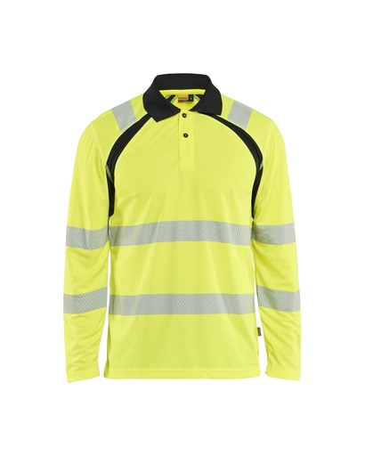 3598 UV-Poloshirt lange mouwen High Vis