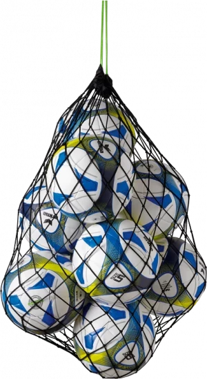 [723001-4043523331776] Ballennet voor 10 ballen Black/Green