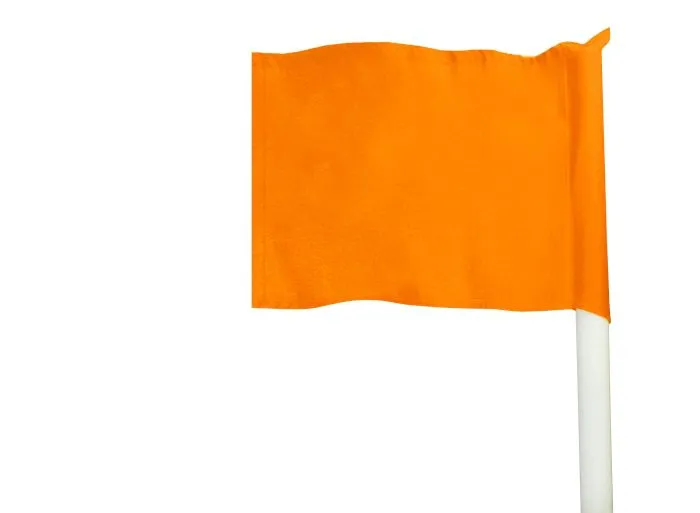 [820014] Cornervlag Oranje (per 4 stuks) 