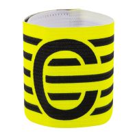 Aanvoerdersband Geel/Zwart 