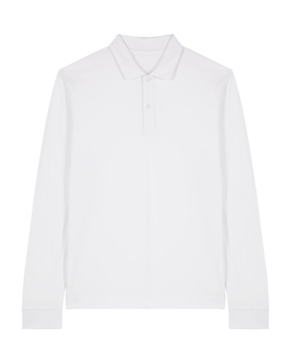 Prepster 2.0 Long Sleeve Polo White White