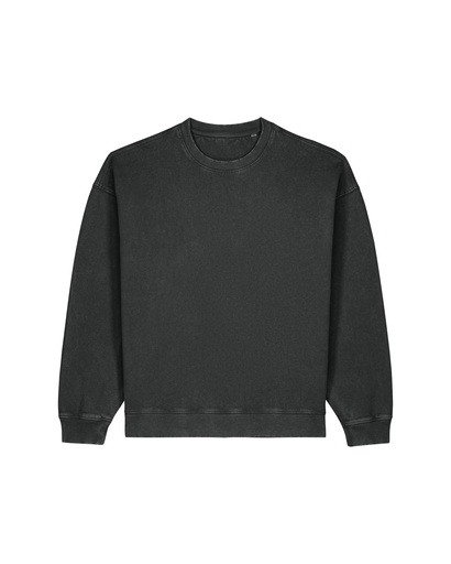 Radder 2.0 Vintage Crewneck G. Dyed Black Rock G. Dyed Black Rock