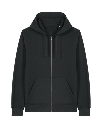 Mixer Zip Hoodie Black Black