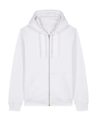 Mixer Zip Hoodie White White