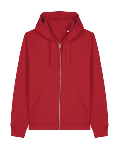 Mixer Zip Hoodie Red Red