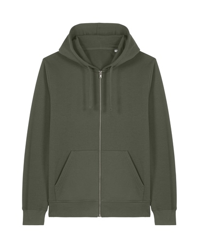 Mixer Zip Hoodie Khaki Khaki