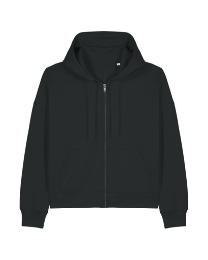 Stella Ida Zip Hoodie Black Black