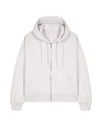 Stella Ida Zip Hoodie Cool Heather Grey Cool Heather Grey