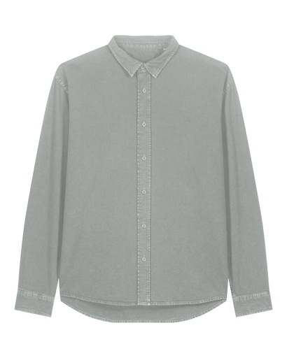 Worker Shirt G. Dyed Misty Grey G. Dyed Misty Grey