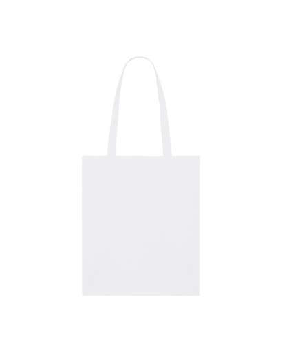 [STAU773C001OS] Light Tote Bag White White