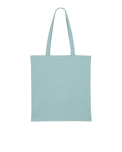 [STAU773C060OS] Light Tote Bag Teal Monstera Teal Monstera