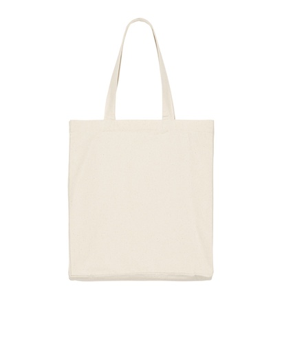 [STAU116C054OS] Mid Tote Bag Natural Raw Natural Raw