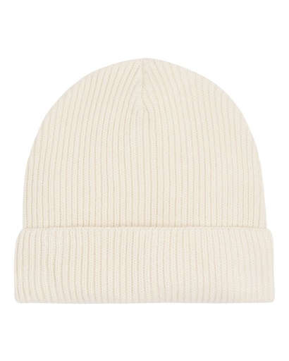 [STAU771C007OS] Fisherman Beanie Natural Natural